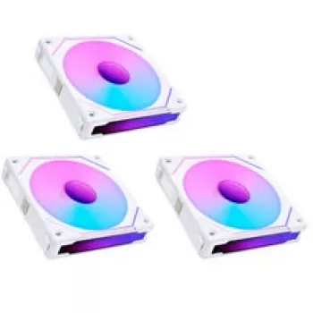 LIAN LI UNI FAN SL-INF 120 ARGB Reverse Blade 3-Pack Valge