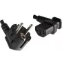 Microconnect PE010518L toitejuhe must 1,8 m CEE7/7 C13 pistikupesa