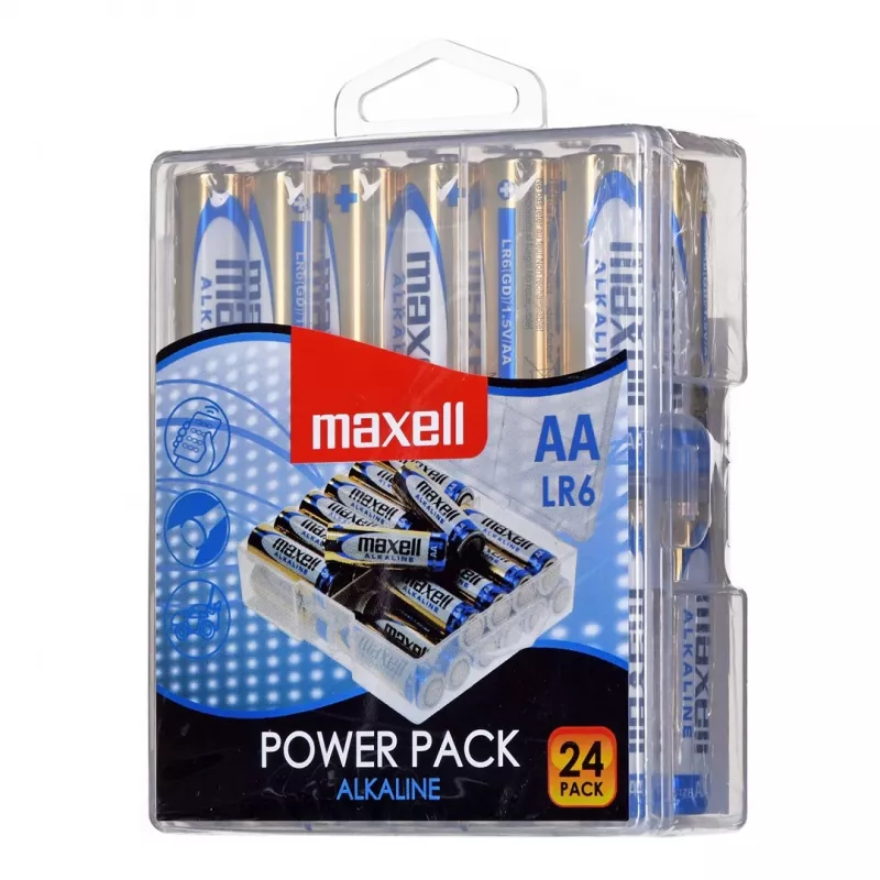 MAXELL Aluseline patarei LR6 VALUE BOX, 24 tk.