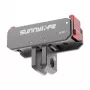 Magnetiline 180° pöörlev adapter Sunnylife AD017 Action spordikaameratele, 180° pöörlemine