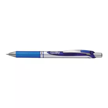 Eemaldatav peale kinnitatav geelpliiats PENTEL EnerGel XM, sinine tint, 12 tk pakend