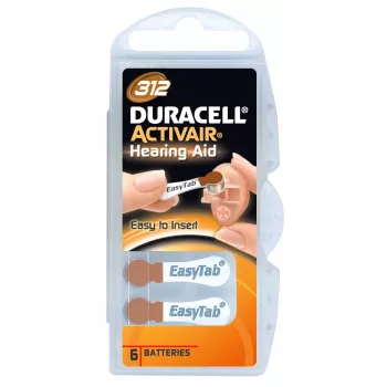 Duracell A312/DA312/ZL312 | Tsink-õhk elemendid | 6 tk