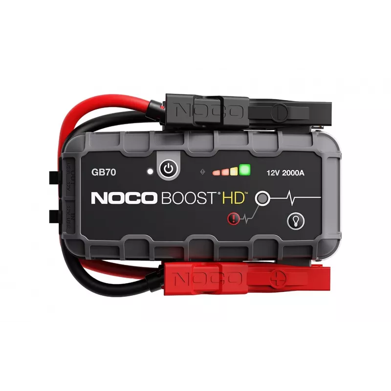 NOCO GB70 Boost 12V 2000A Jump Starter käivitusseade integreeritud 12V/USB akuga