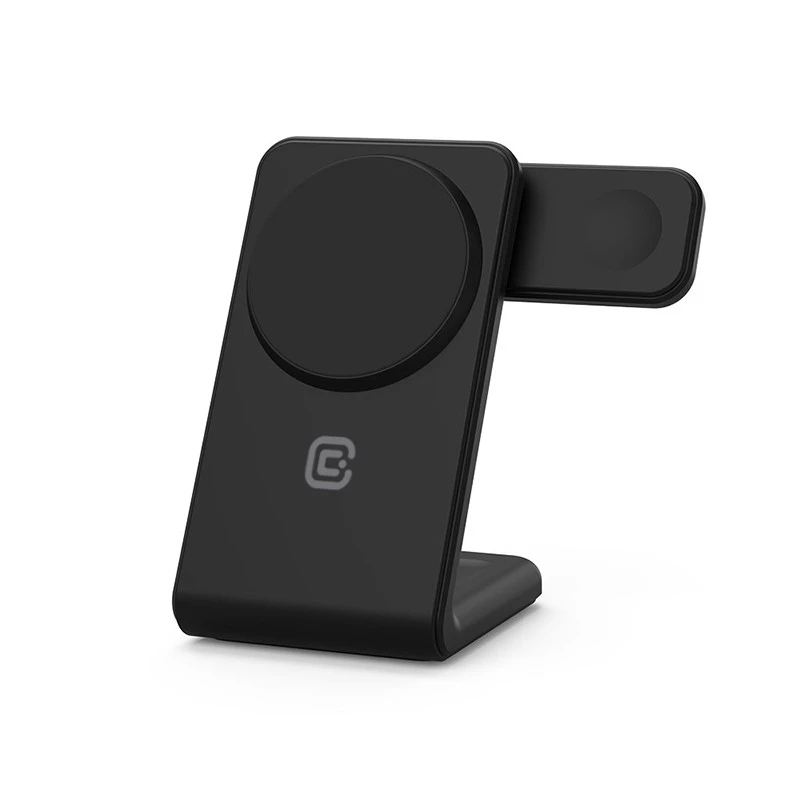 Siselaadija Crong CRG-MSPS-BLK nutikellale must Lightning USB juhtmevaba