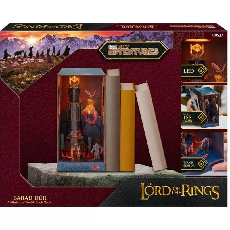 Plastist mudelikomplekt REVELL Tiny Adventures Sõrmuste isand “Barad-Dûr” (käsitöö) 00537