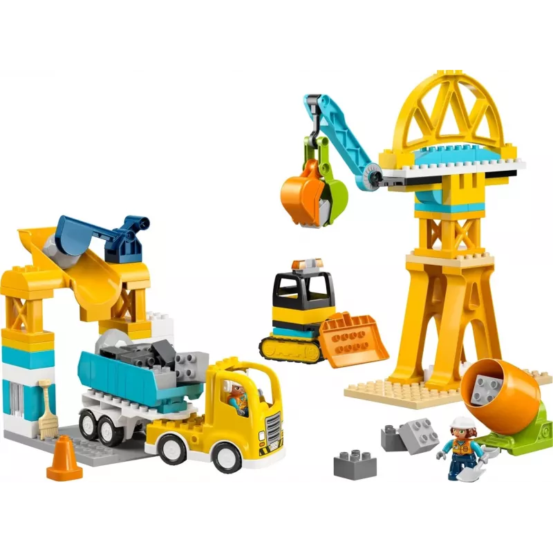 LEGO DUPLO 10476 3 in 1 Ehitusplats ja Sõidukid