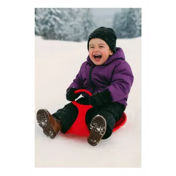 Kelk Jamara Snow Play Snow Glider punane — plastik, 570×380×30 mm