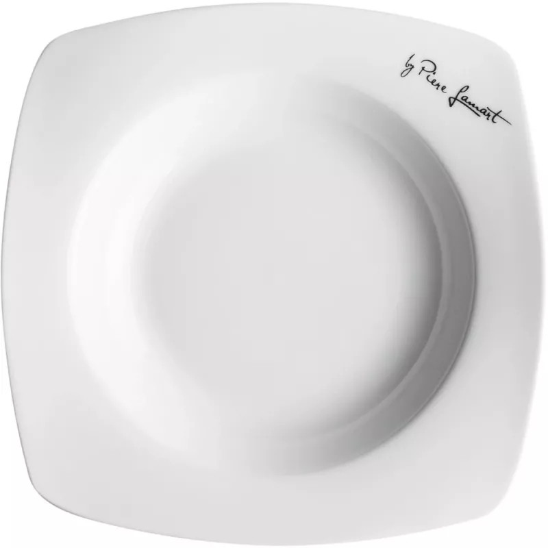 Nõudekomplekt LAMART LT9002 — 6 tk portselanist taldrikut: 2×25cm, 2×20cm, 2×17cm, valge