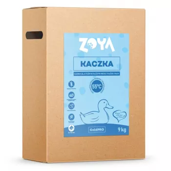 Kuiv koeratoit ZOYA ColdPRO Duck 9 kg — täiskasvanud koertele hoolduseks, ühe valguallikaga, 26% valku, 10% rasva