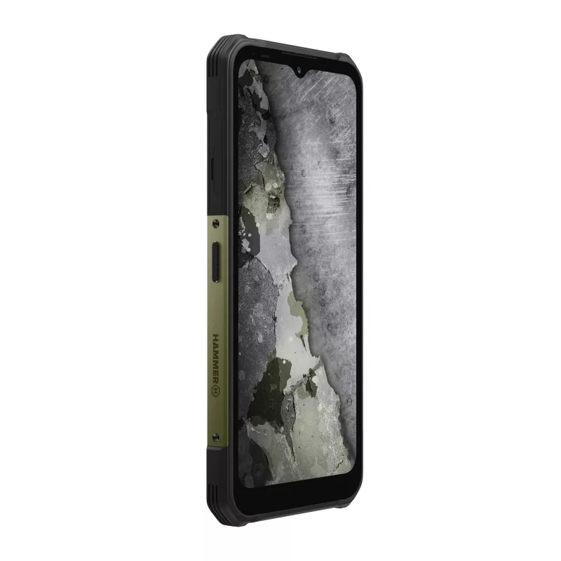 Töökindel nutitelefon MYPHONE Hammer Construction 2 5G Military Edition kahe SIM-kaardiga, veekindel