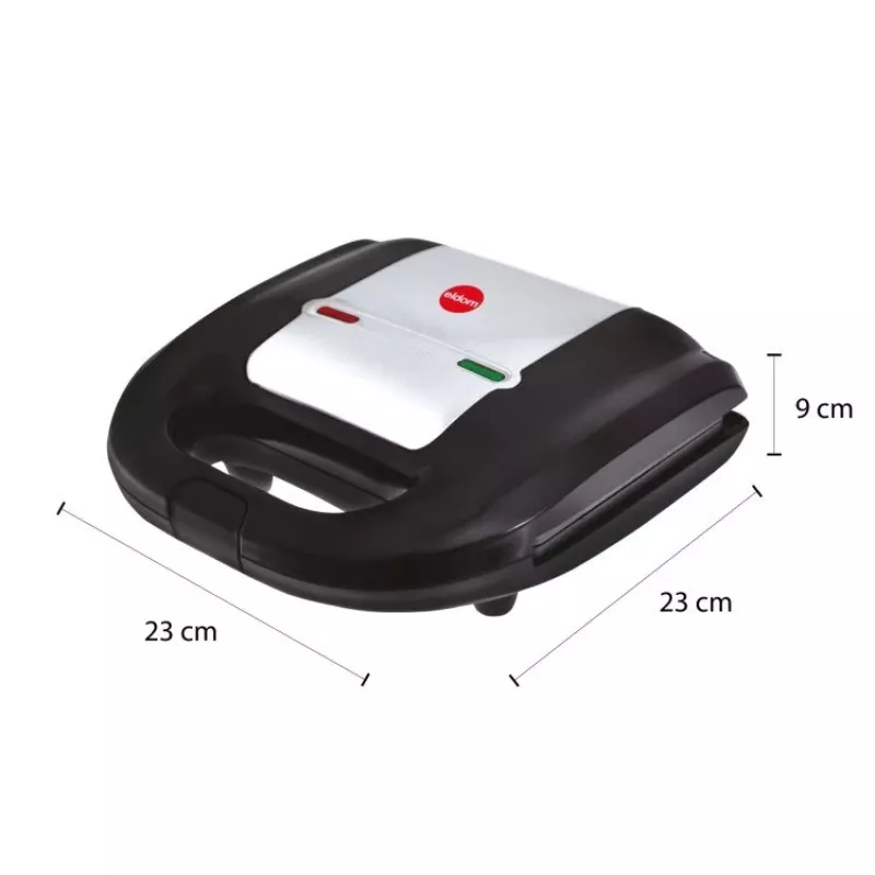 ELDOM Sandwich RUDDY, 750 W, graniitplaadid