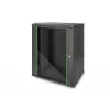 DIGITUS Dynamic Basic DN-19 16-U-EC-SW - Kapp - võrgukapp - sobib seinakinnituseks - RAL 9005 - 16U - 48,3 cm (19 inch)