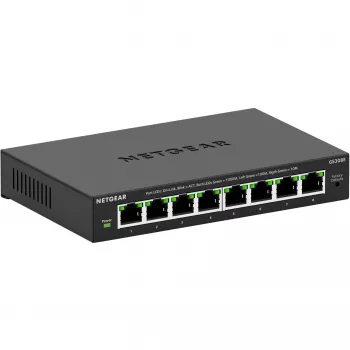 NETGEAR GS308E hallatav L2/L3 Gigabit Ethernet (10/100/1000) must
