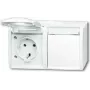 Busch Jaeger 2084-0-0715 Pistikupesa CEE 7/3 Valge (2084-0-0715)