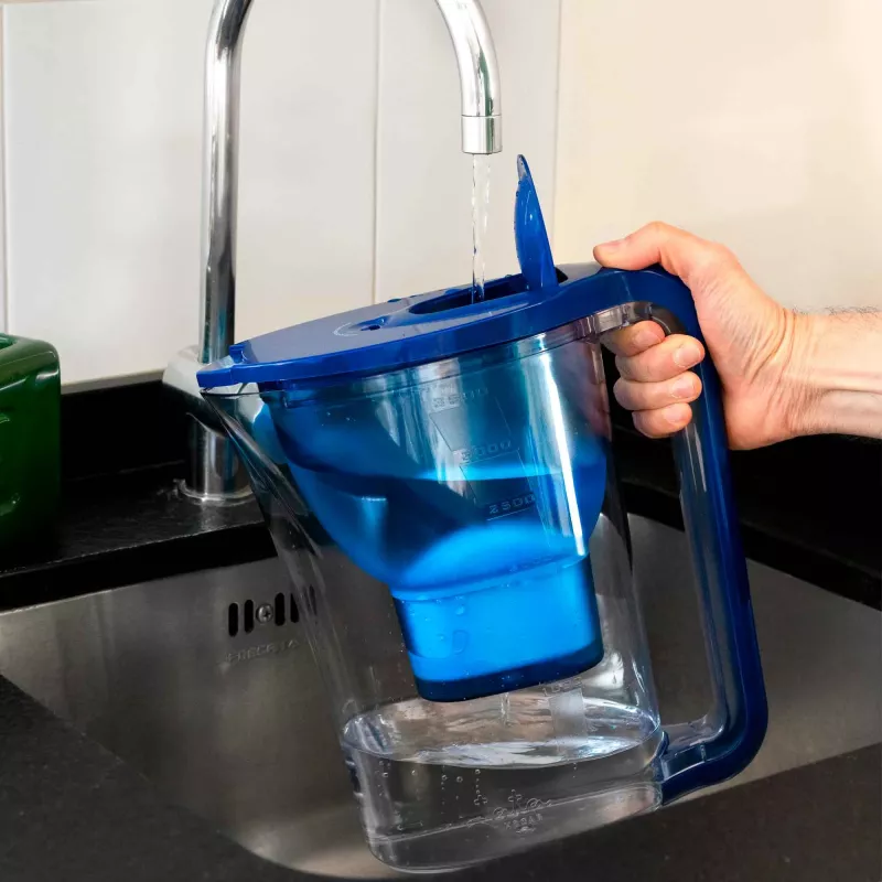 Countertop water filter JATA HJAR1003 3.5L Blue Transparent