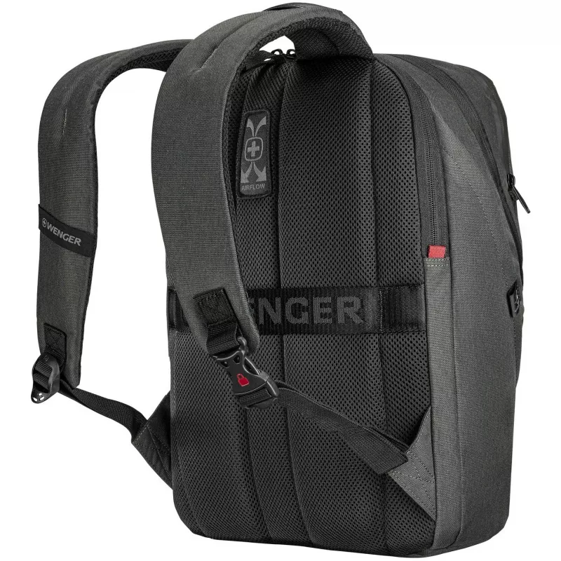 Igapäevane seljakott Wenger SwissGear MX Eco Light hall Taaskasutatud plast