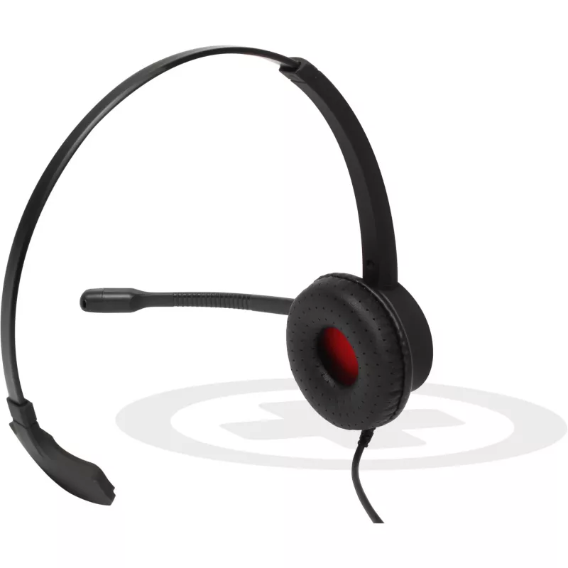 Monapea USB-peakomplekt Plusonic 10.1P — ühe kõrvaga USB-peakomplekt, ühildub Teamsi ja Skype'iga