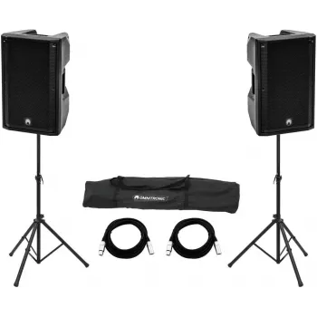 Aktiivkõlarikomplekt Omnitronic XKB-215A — 2×15-tollised driverid, 2000W tippvõimsus