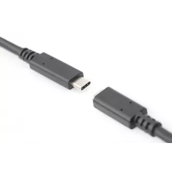 USB USB-C pikenduskaabel Digitus AK-300210-015-S