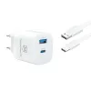 Laadija 33W GaN PD 1xUSB-A+1xUSB-A