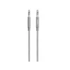 Linksys Belkin MIXIT Aux-kaabel - helikaabel - 3,5 mm mini-stereopesa (M) - 3,5 mm mini-stereopesa (M) - 1,22 m - hall (AV10164BT04-GRY)