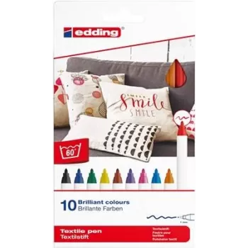 Edding 4600 mitmevärvilised markerid 10 tk Kirjutamisvärvid Mitmevärviline