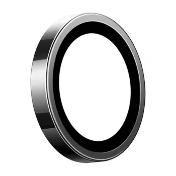 Kaamera klaasikaitse Torras iPhone 16 Pro Max jaoks — Lensguard, must