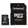 MicroSD-kaart Intenso 64GB MicroSDXC Class 10