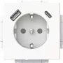 Busch-Jaeger SCHUKO pistikupesa USB-A+C 20 EUCB2USBAC-884 (2CKA002011A6310)