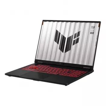 ASUS TUF Gaming A16 FA608 sülearvuti 16 tolli — AMD Ryzen 7 260 (8c/16t, kuni 5.1 GHz), 16 GB DDR5, 512 GB PCIe 4.0 SSD, NVIDIA GeForce RTX 5070 8 GB