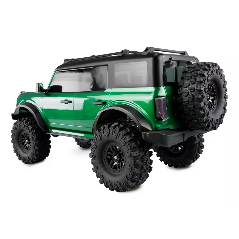 Amewi Crawler AMXRock Caballo 4WD 1:10 mõõtkavas roheline-metallik — kaugjuhitav maastikusõiduk