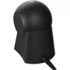 Juhtmega lauaarvuti vöötkoodiskanner QOLTEC 50857 — 1D/2D, USB, ABS-korpus, must, 1,75 m kaabel