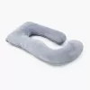 Momcozy PP101 U-kujuline raseduspadi, tumehall samet
