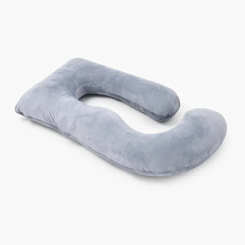 Momcozy PP101 U-kujuline raseduspadi, tumehall samet