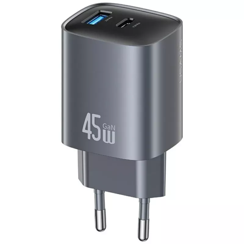 Laadija T66 45W CC290 GaN kiirlaadimine hõbedane