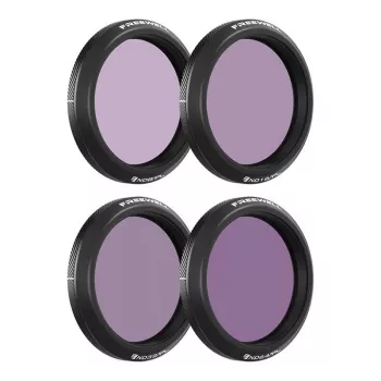 ND/PL filterite komplekt Freewell DJI Osmo Action 5 Pro jaoks — 4 filtrit (neutraaltihedus + polarisaator)
