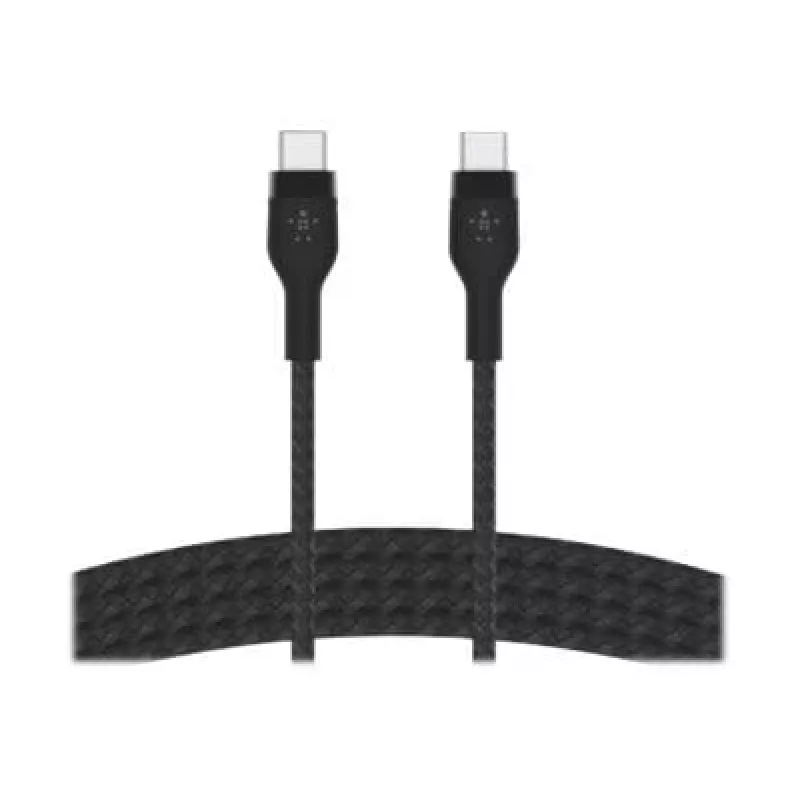 Belkin BOOSTCHARGE PRO Flex USB-kaabel 1 m USB 2.0 USB C Must (CAB011BT1MBK)