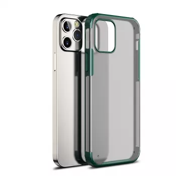 Devia põrutuskindel kaitseümbris iPhone 12 Pro Maxile, roheline