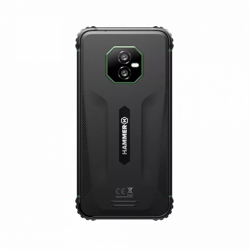 Nutitelefon myPhone Hammer Ranger LTE 6,3 tolli 8GB 256GB must-roheline