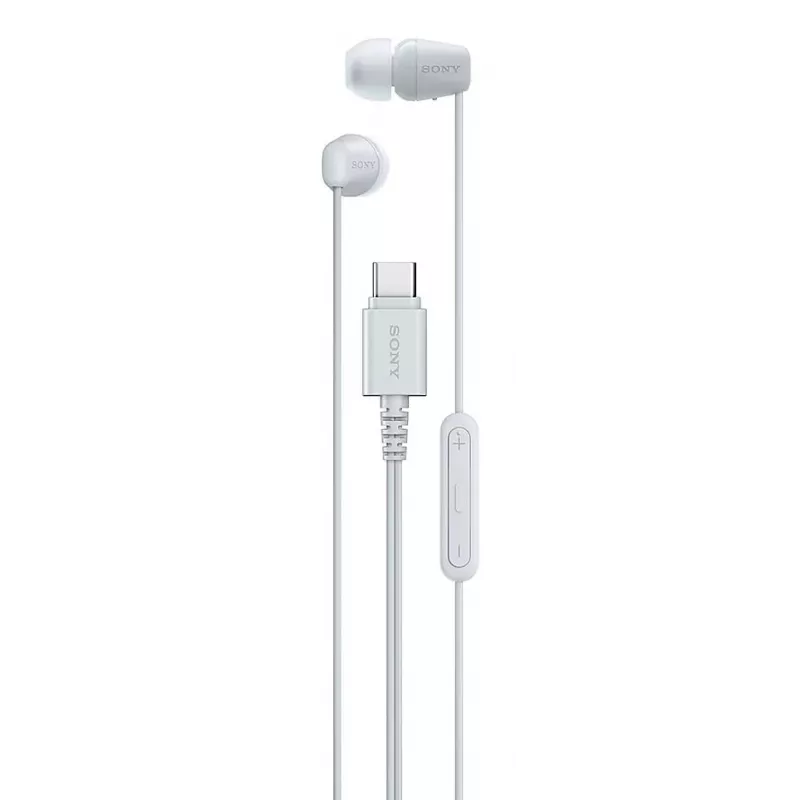 Sony IER-EX15C peakomplekt juhtmega kõrvasisene kõned/muusika USB USB-C valge