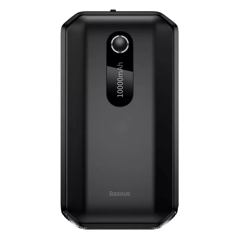 Baseus BS-CH001 - käivitusseade, võimendi 10000 mAh 12V (1000 A / 500 A) + krokodilliklemmid (must)