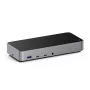 Satechi Triple 4K Display Wired Dock Must Hõbedane 4K Ultra HD 60 Hz
