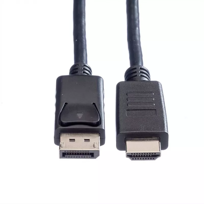 ROTRONIC-SECOMP Roline Green - Adapterkabel - DisplayPort männlich eingerastet zu HDMI männlich