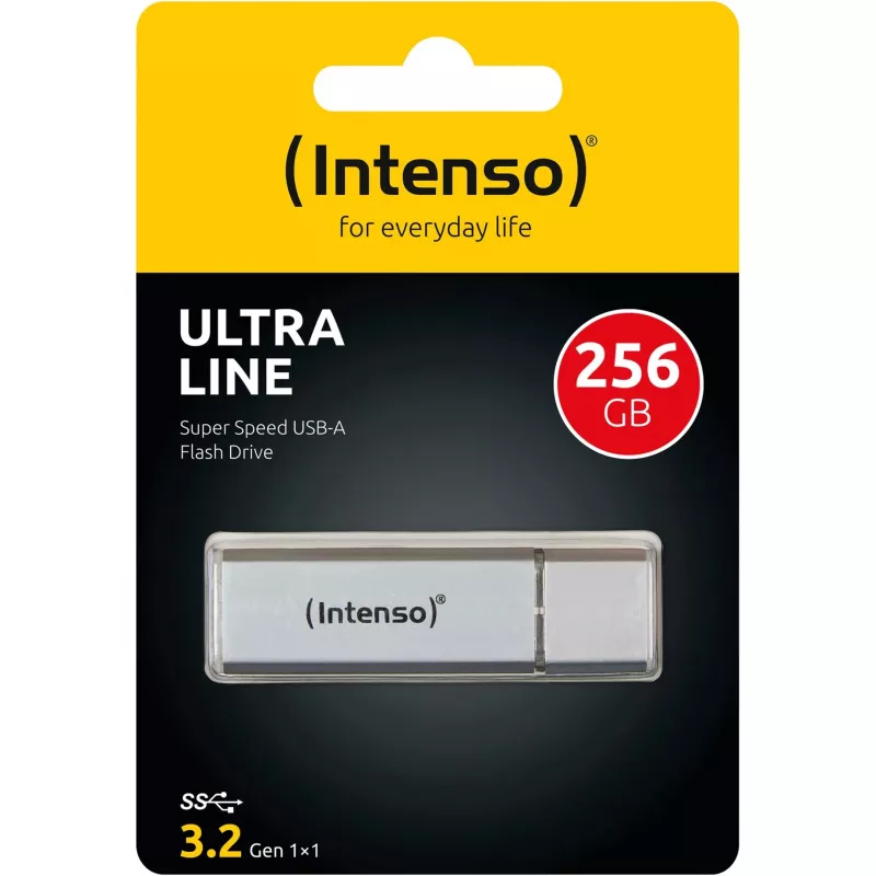 USB-mälupulk Intenso 256 GB USB Type-A 3.2 Gen 1 hõbedane