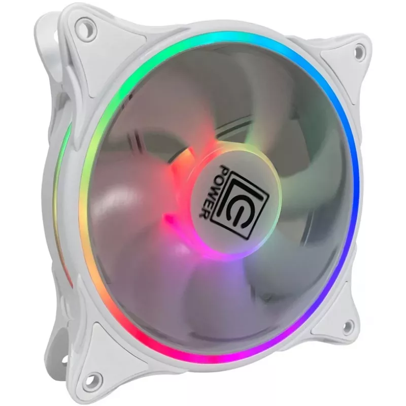 LC-Power LC-CF-120-ARGB-W 120mm ARGB korpuse ventilaator – valge