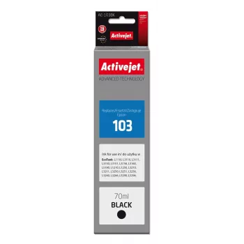 Activejet AE-103Bk tint (asendus Epson 103 C13T00S14A; Supreme; 70 ml; 4500, must)