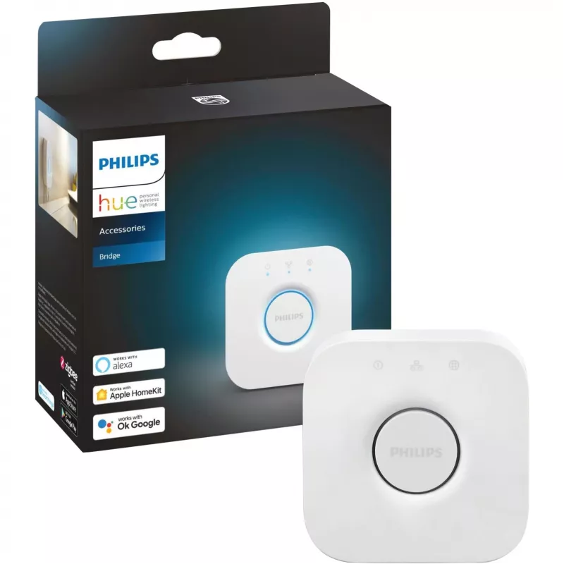 LED GU10 lambi kaksikpakett koos Hue Bridge'iga – Philips Hue Valge Ambiance, asendab 35W