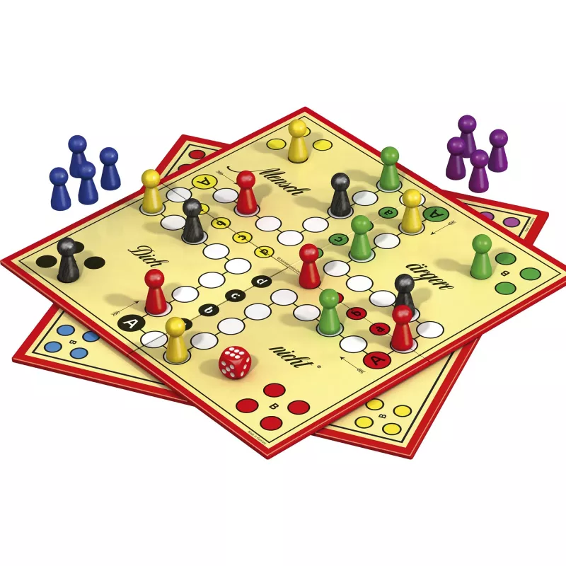 Classic Line: Ludo metallkarbis, lauamäng