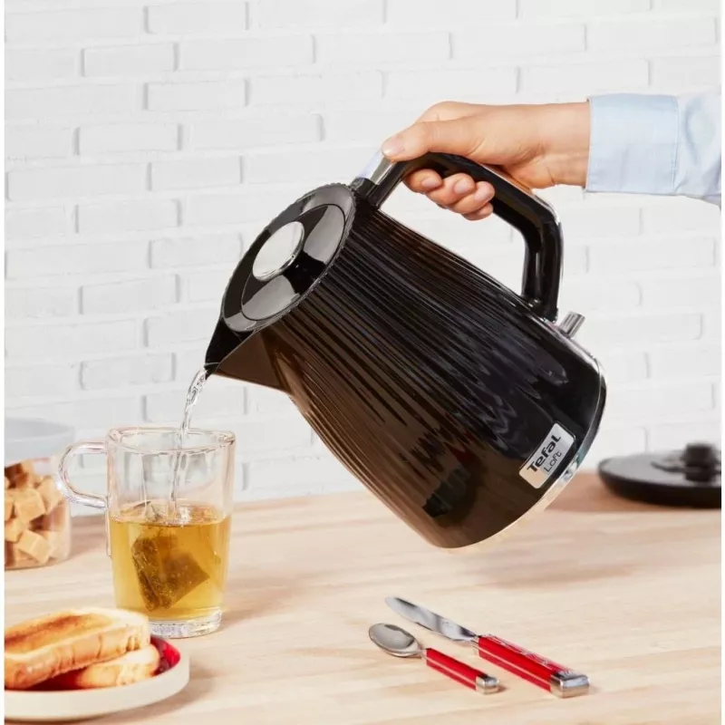 Elektriline veekeetja Tefal KO2508 1,7 L 2400 W, must, peidetud küttekeha