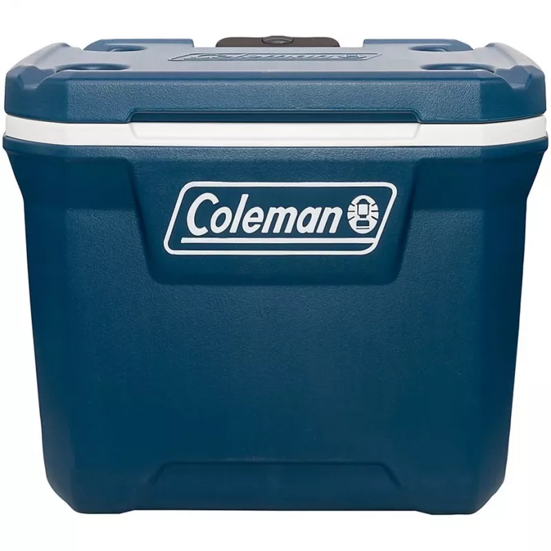 Coleman 50QT Xtreme Wheeled Cooler, sinine, plastik, polüuretaan (PU), must, 47 l, 113 kg
